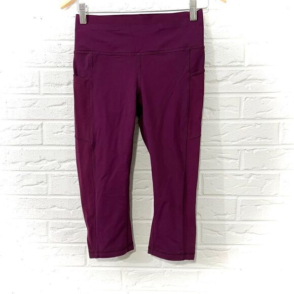 lululemon athletica Pants - Lululemon Mind Over Miles Crop 17” Marvel Size 6